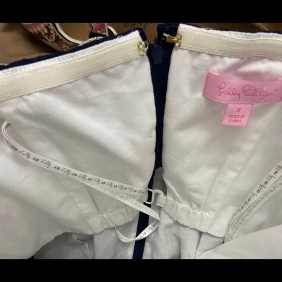 Lilly Pulitzer | Betsey Jacquard Dress | Size 0 | Gorgeous!! Excellent Condition - Picture 7 of 8